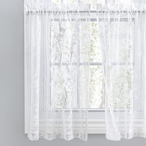 Isabella Lace Rod Pocket Tailored Valance