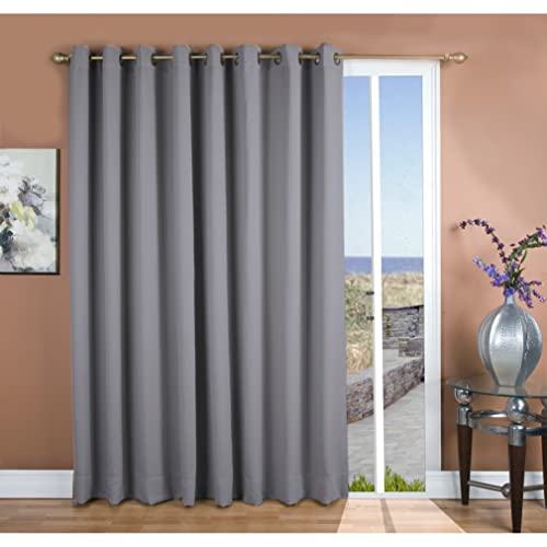 Ultimate Black Out Grommet Patio Panel w/Wand