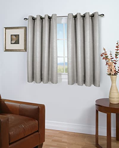 Grasscloth Lined Grommet Panel w/Wand