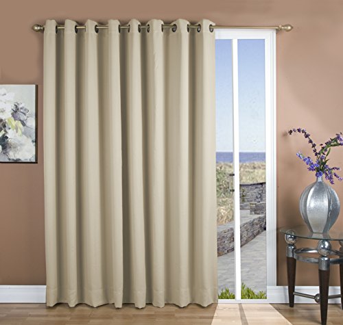 Ultimate Black Out Grommet Patio Panel w/Wand