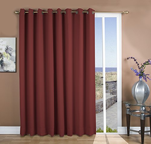 Ultimate Black Out Grommet Patio Panel w/Wand