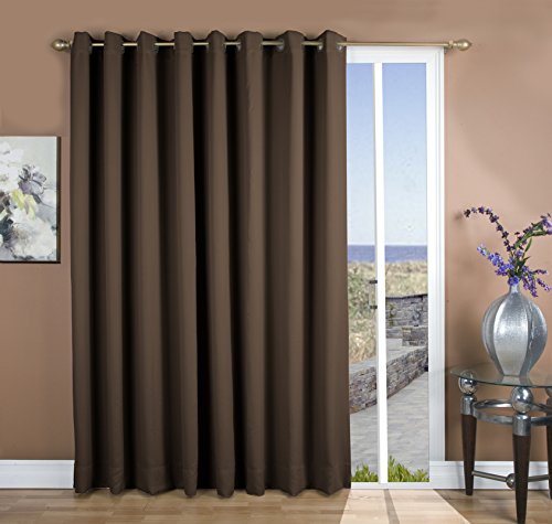 Ultimate Black Out Grommet Patio Panel w/Wand
