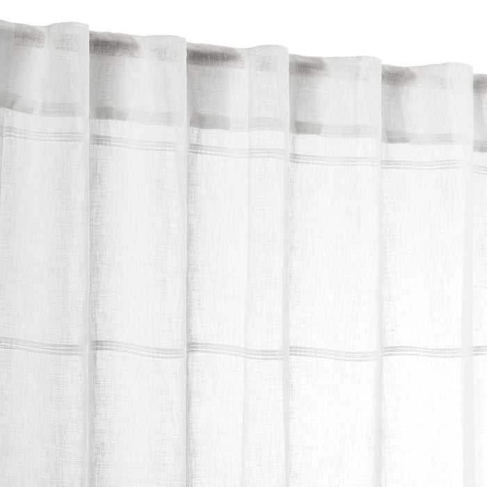 Horizon Stripe Rod Pocket w/Back Tabs Panel