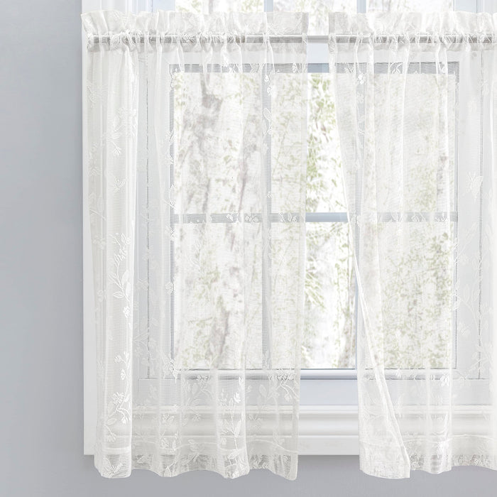 Isabella Lace Rod Pocket Tier Pair