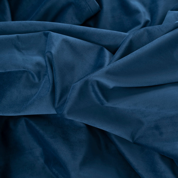 Velvet Rod Pocket w/Back Tabs Scalloped Valance w/Backout Lining