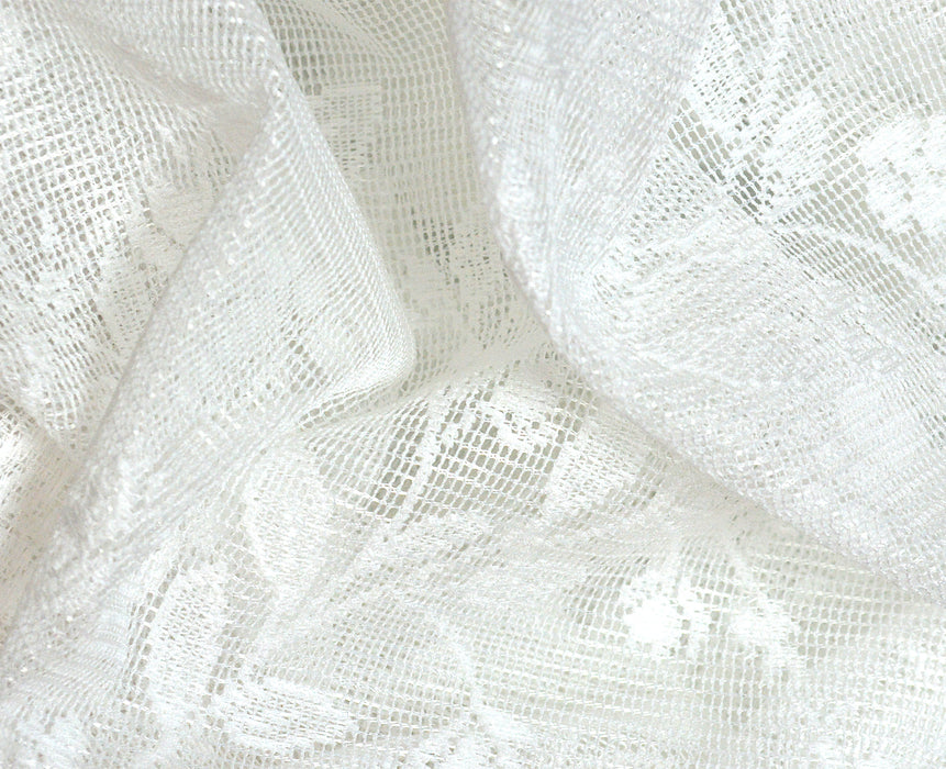 Isabella Lace Ruffled Valance