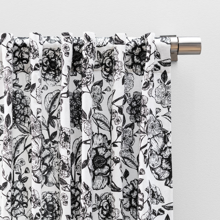 Ricardo Windsor Cotton Lined Rod Pocket w/Back Tabs Panel