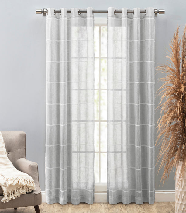 Horizon Stripe Grommet Panel