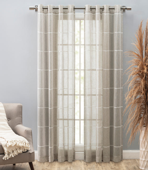 Horizon Stripe Grommet Panel