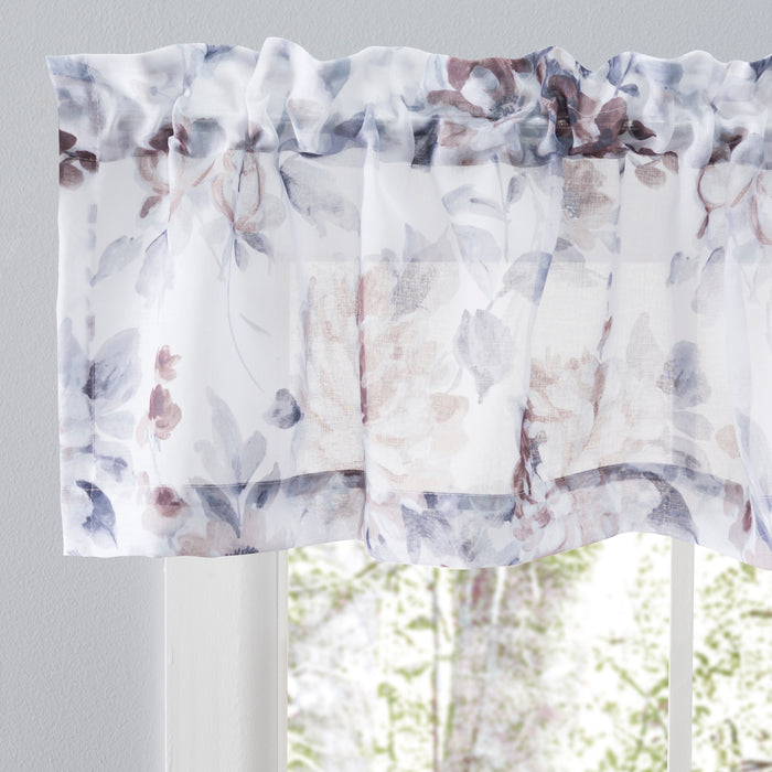 Whimsical Sheer Rod Pocket Valance