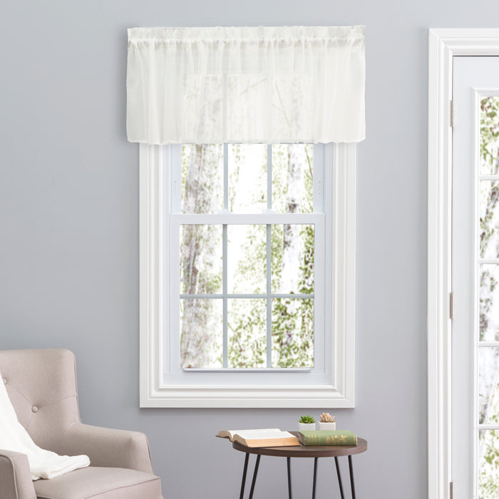 Sea Glass Flounce Valance