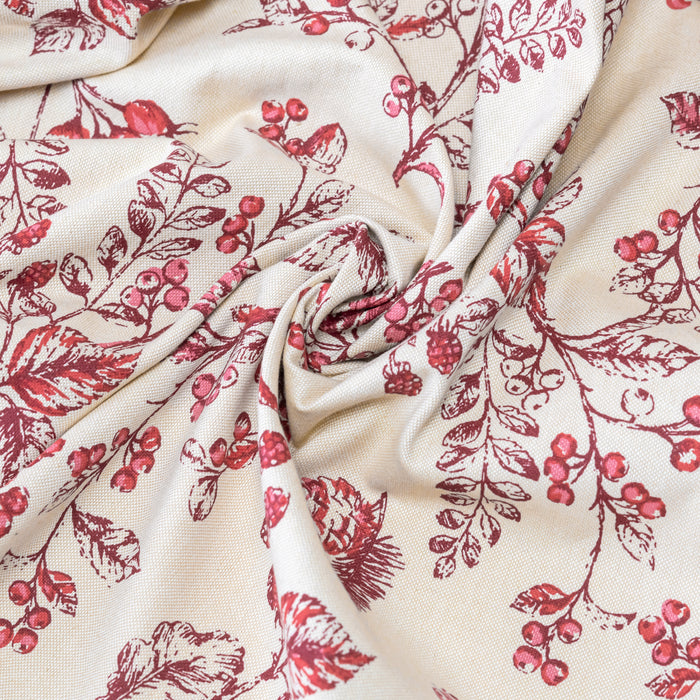 Waverly Gardens Rod Pocket Tailored Pair w/Tiebacks