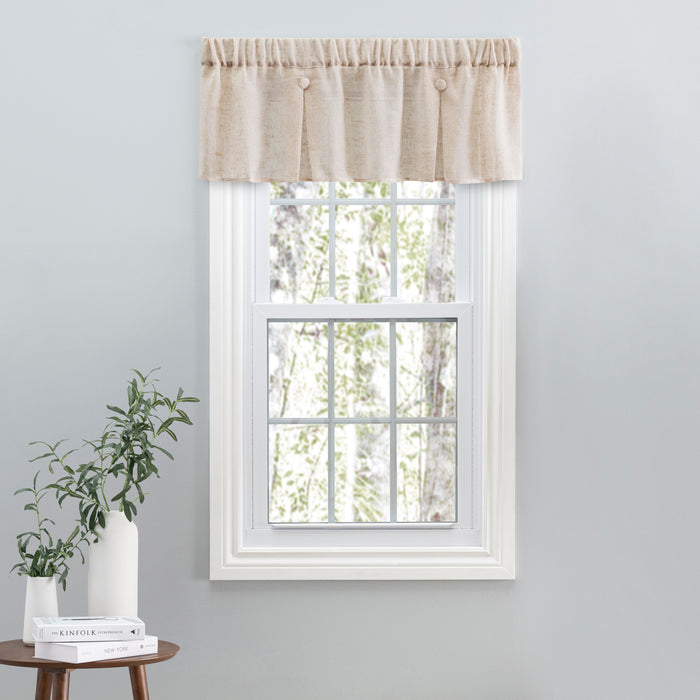 Shannon Rod Pocket w/Header Tailored Valance