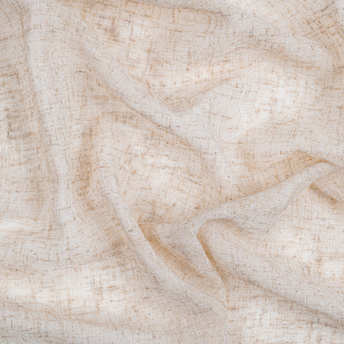 Shannon Sheer Linen Grommet Patio Panel w/Wand