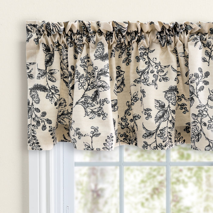 Waverly Gardens Rod Pocket Tailored Valance