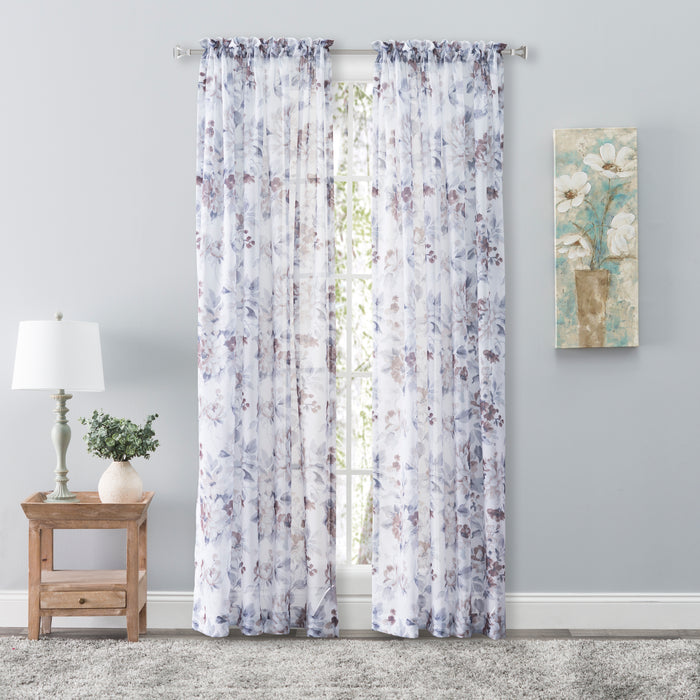 Whimsical Sheer Rod Pocket Panel