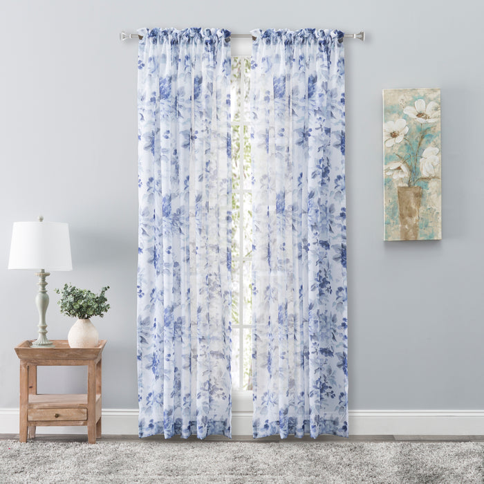 Whimsical Sheer Rod Pocket Panel